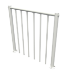 Balustrādes margas Rondo Zink Color - Image 6