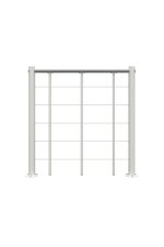 Parapeta margas ar apakšējiem akordiem un PVC margām - Image 3